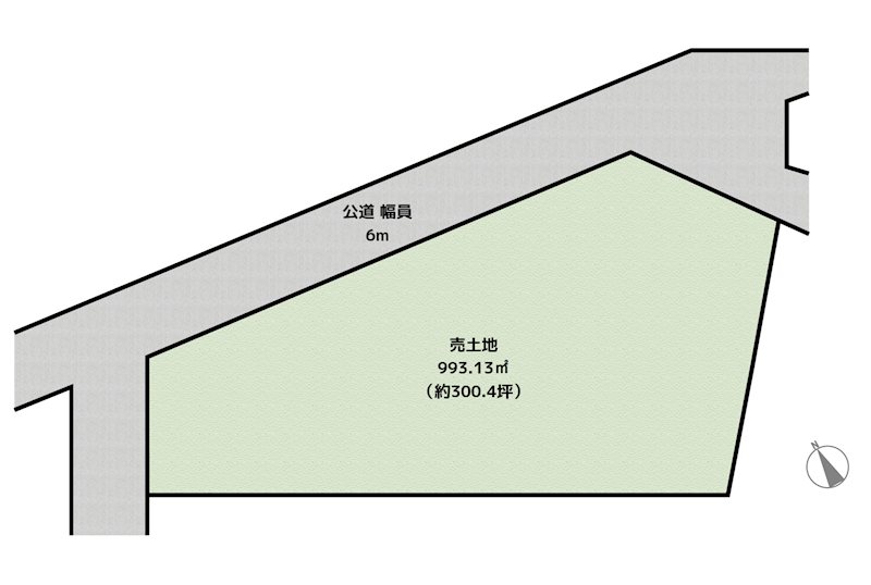 日進市赤池町箕ノ手 土地の図面