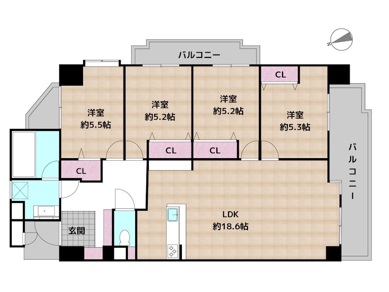 間取図・土地図