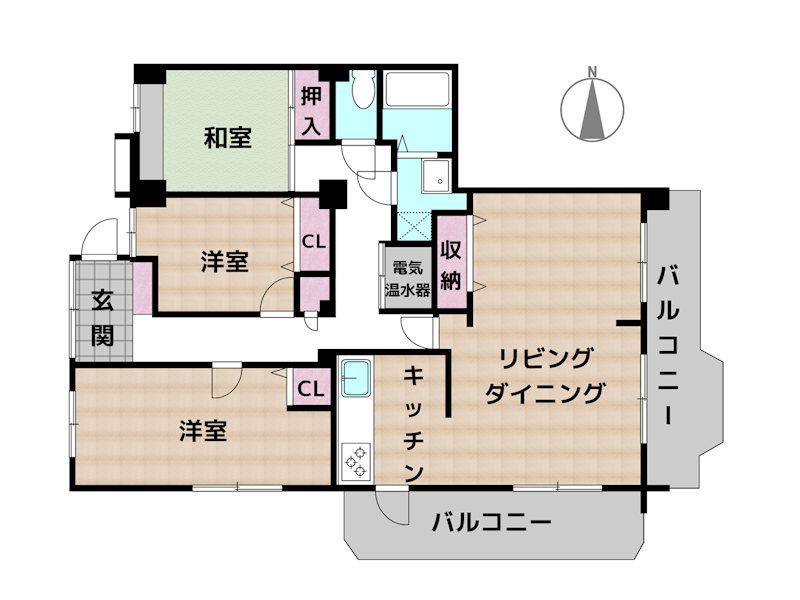 間取図・土地図