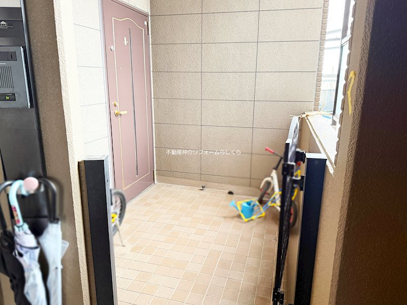 現地写真（玄関）