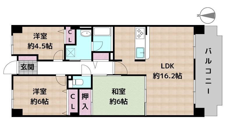 間取図・土地図