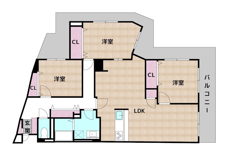 間取図・土地図