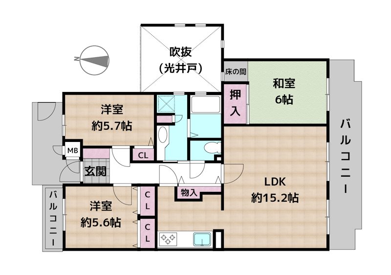 間取図・土地図