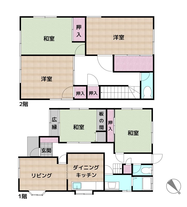 間取図・土地図