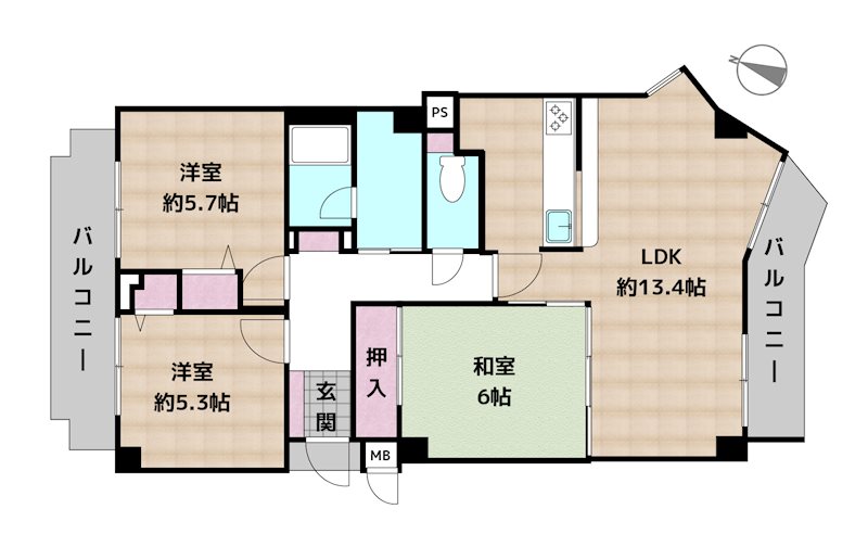 間取図・土地図