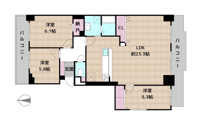 間取図・土地図