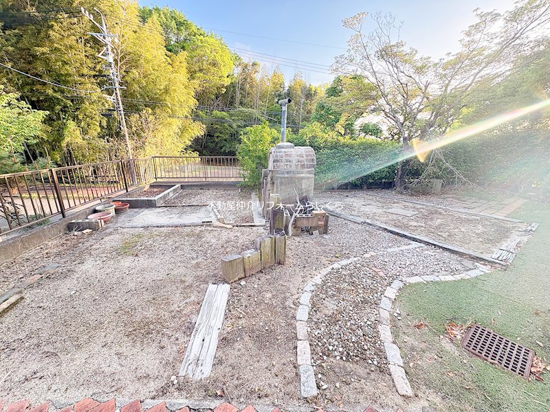 現地写真（庭）