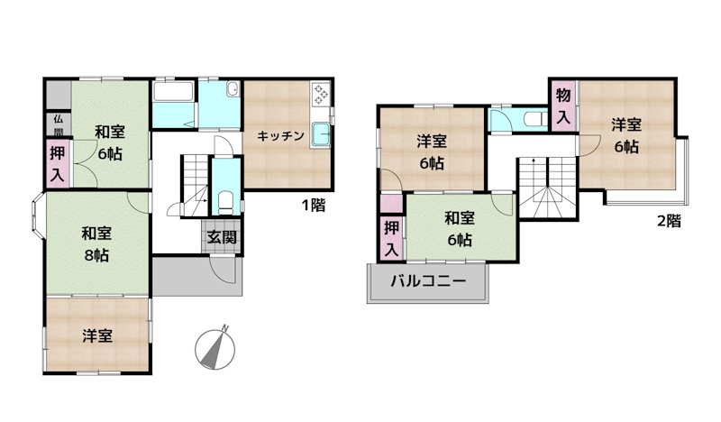 間取図・土地図