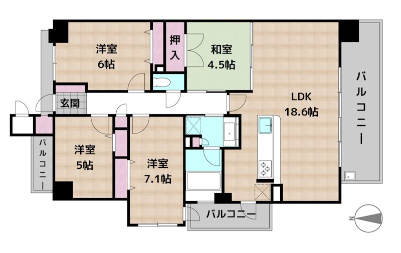 間取図・土地図