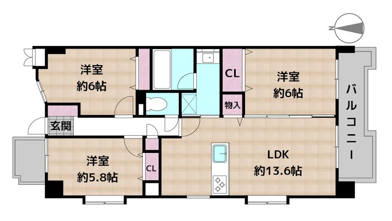 間取図・土地図