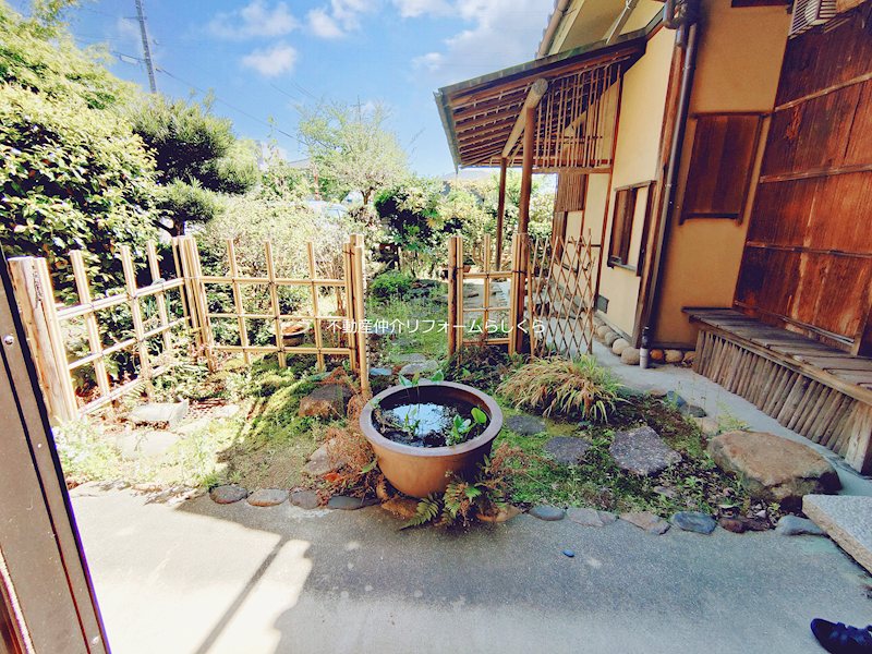 現地写真（庭）