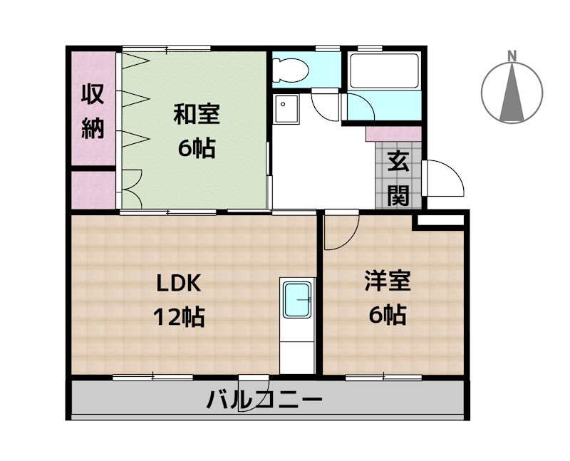 上社ハイツの図面