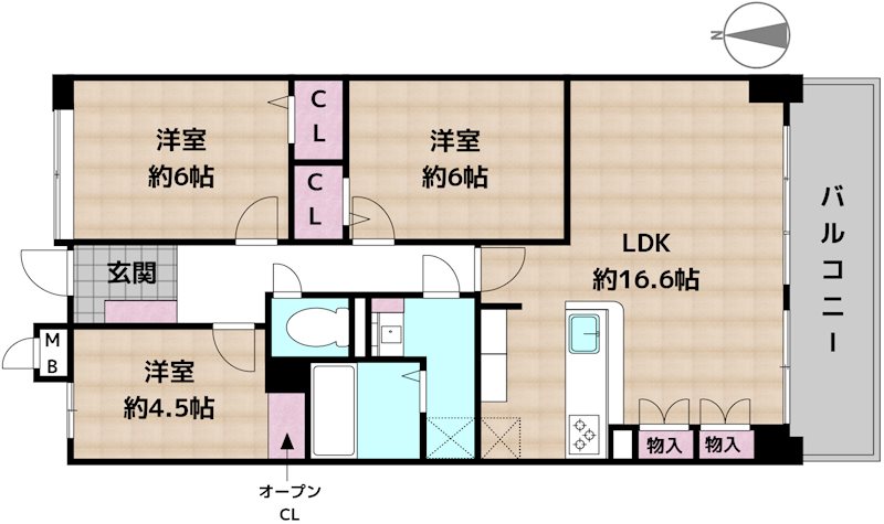 間取図・土地図
