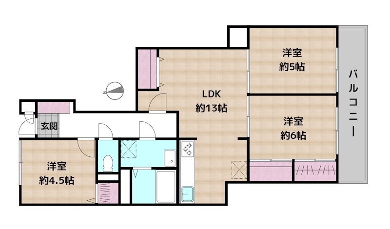 間取図・土地図