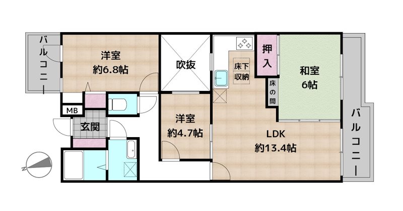 間取図・土地図