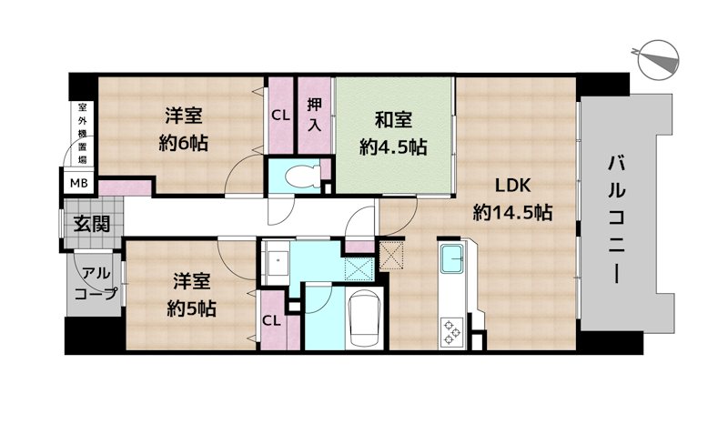 間取図・土地図