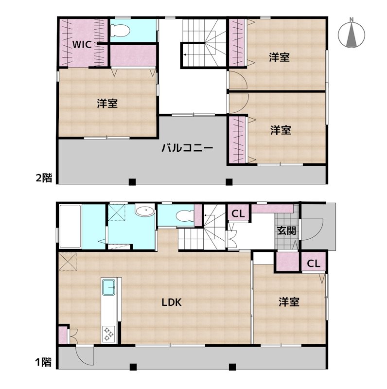 間取図・土地図