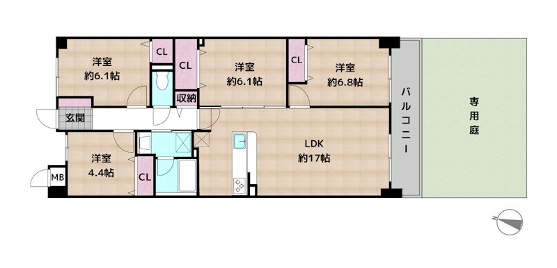 間取図・土地図