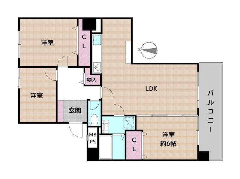 間取図・土地図