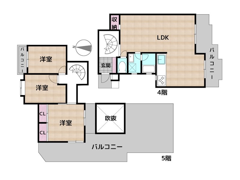 エスポア千代田の図面