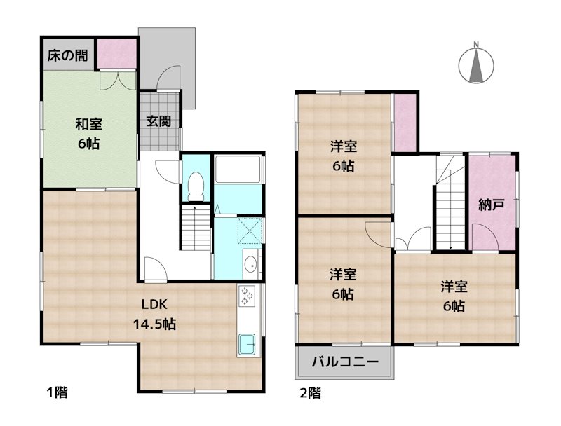 間取図・土地図