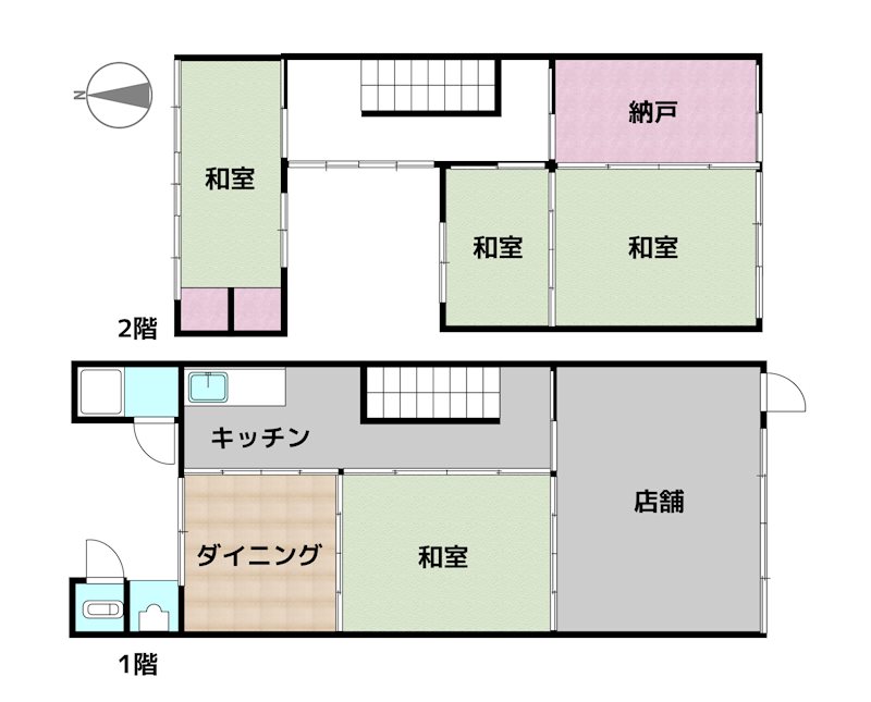 間取図・土地図