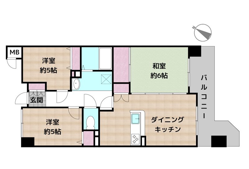 コンセール守山の図面