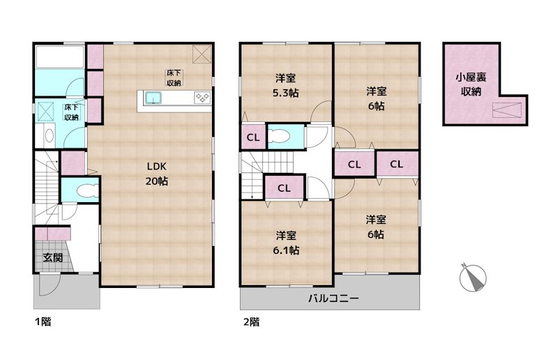 間取図・土地図