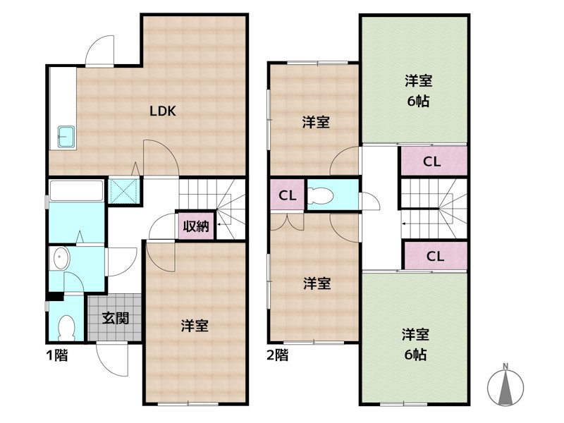 間取図・土地図