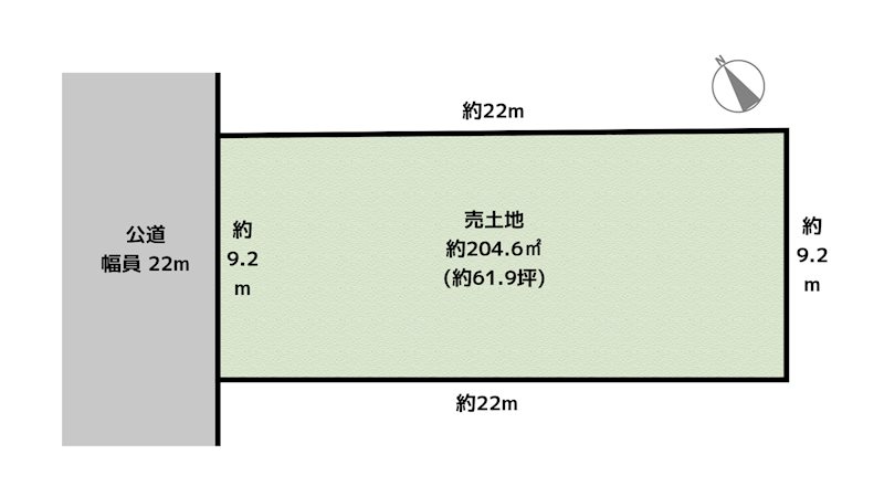長久手市山野田 土地の図面