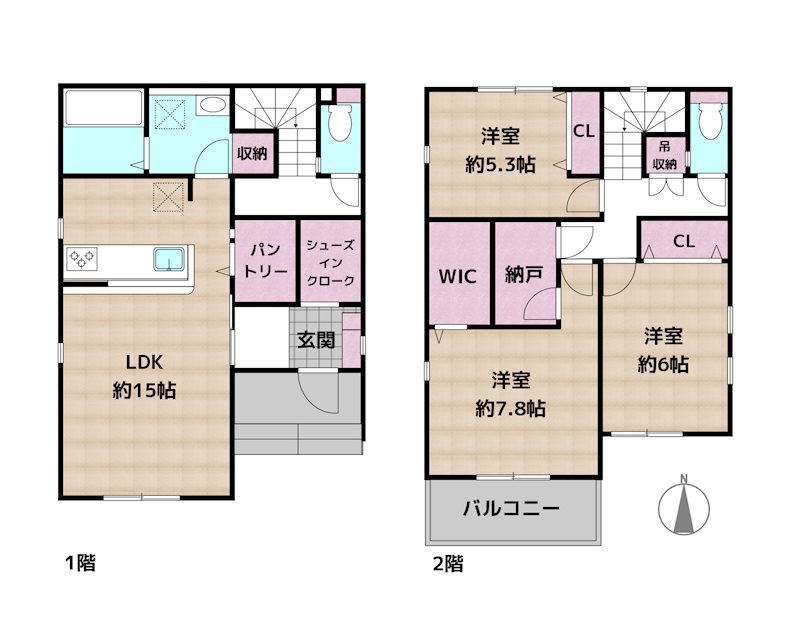 間取図・土地図