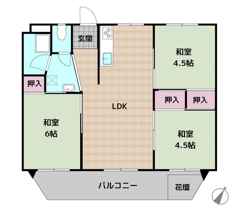 間取図・土地図