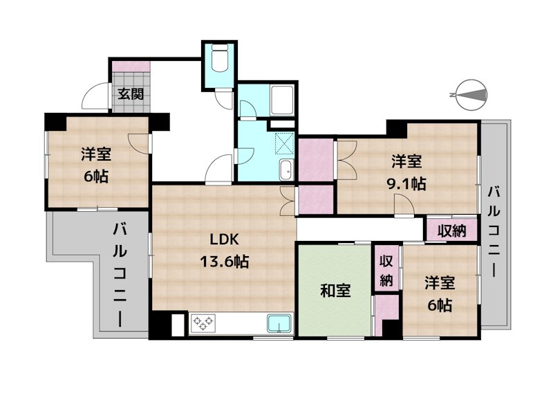 間取図・土地図