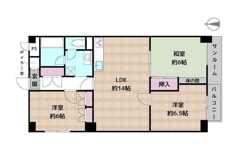間取図・土地図