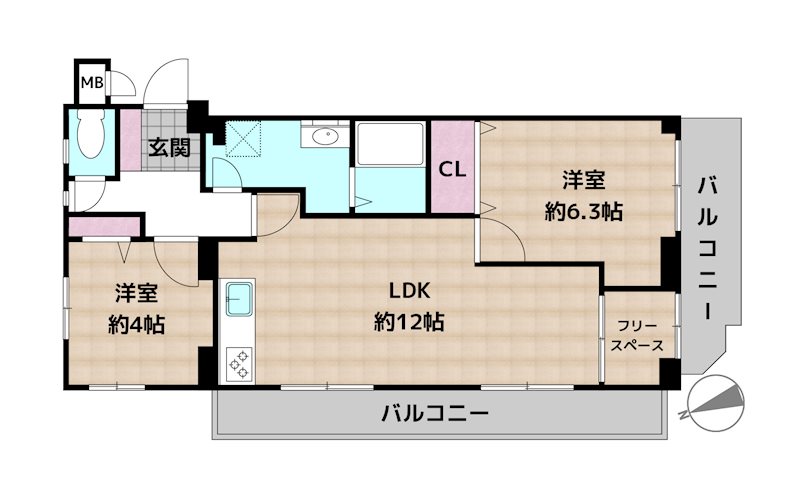 エスポア八事3号館の図面