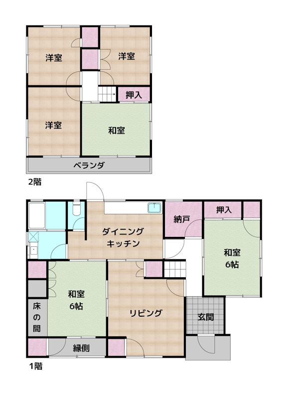 間取図・土地図
