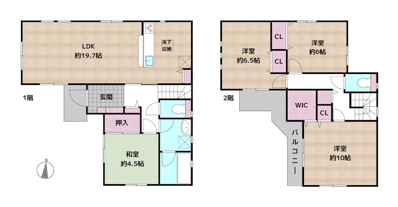 間取図・土地図