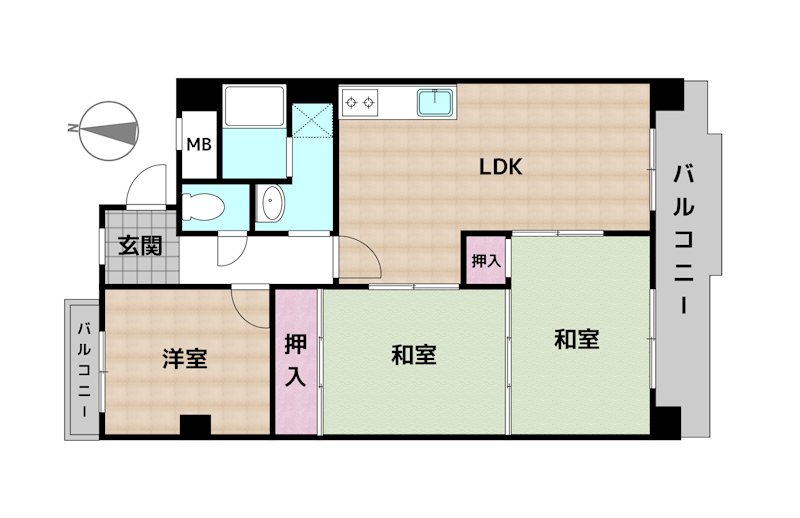 間取図・土地図