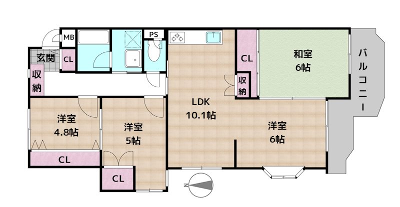 間取図・土地図