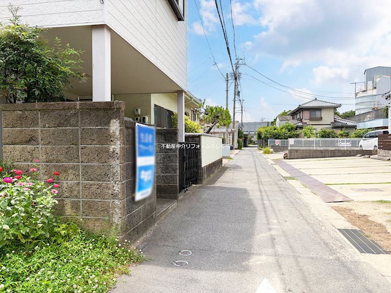 現地写真（前面道路含む現地写真）