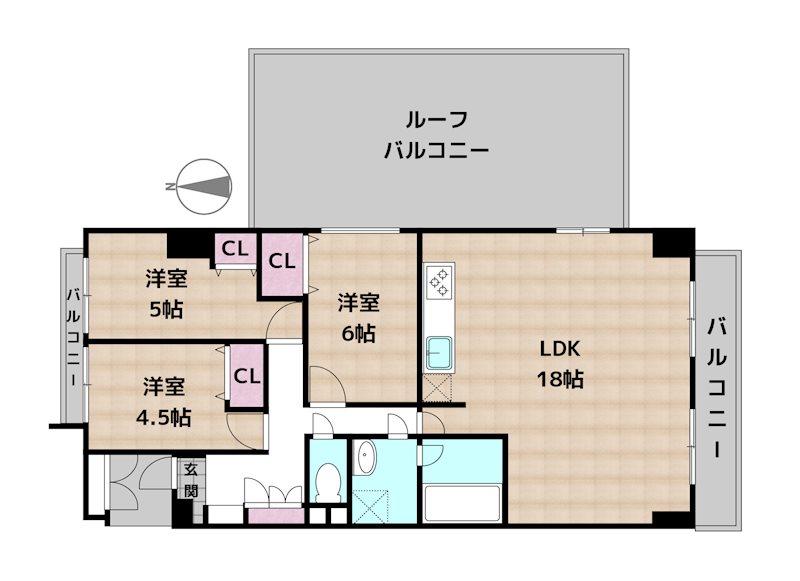 間取図・土地図
