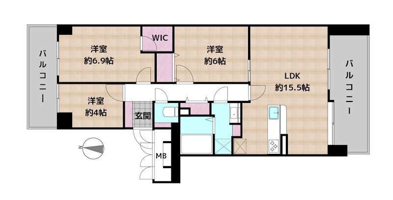 コープ野村八事石坂の図面