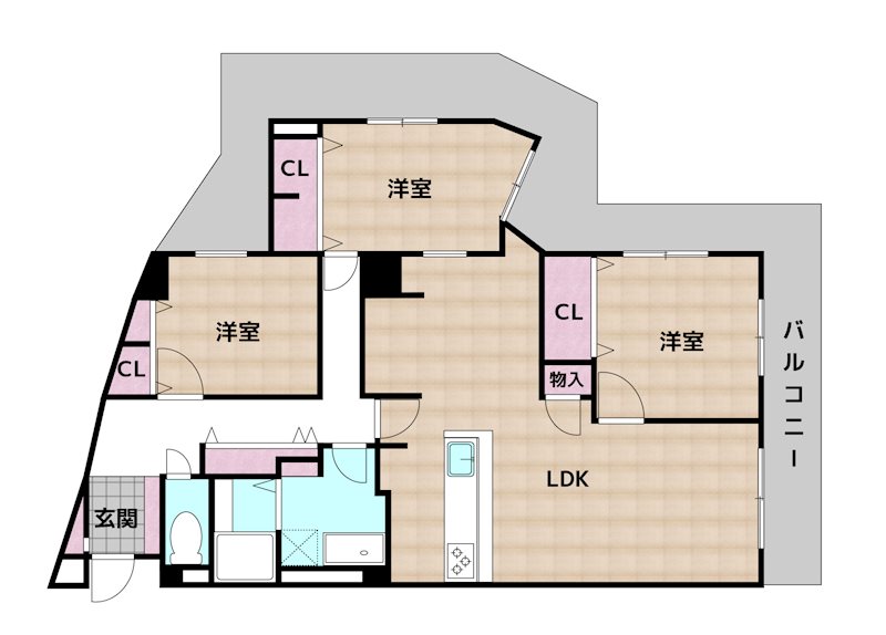 間取図・土地図