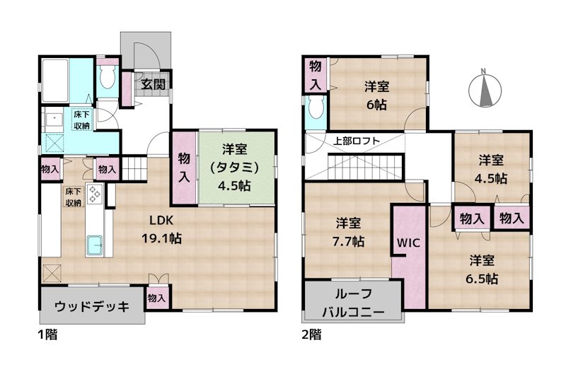 間取図・土地図