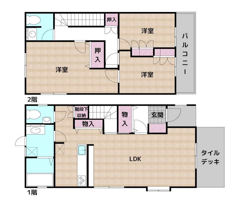 間取図・土地図