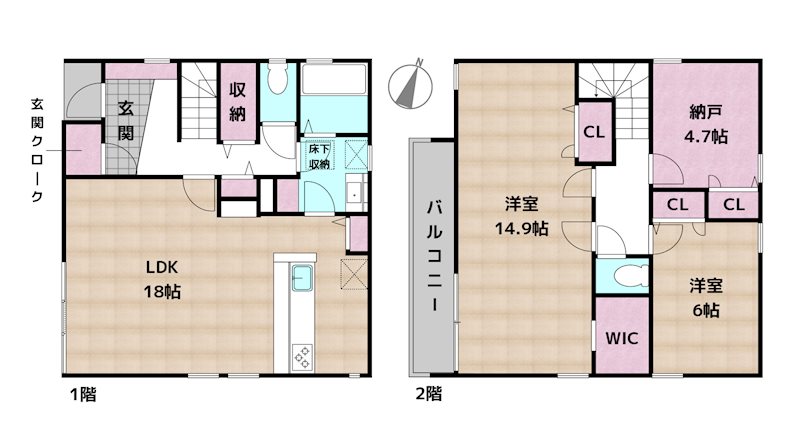 間取図・土地図