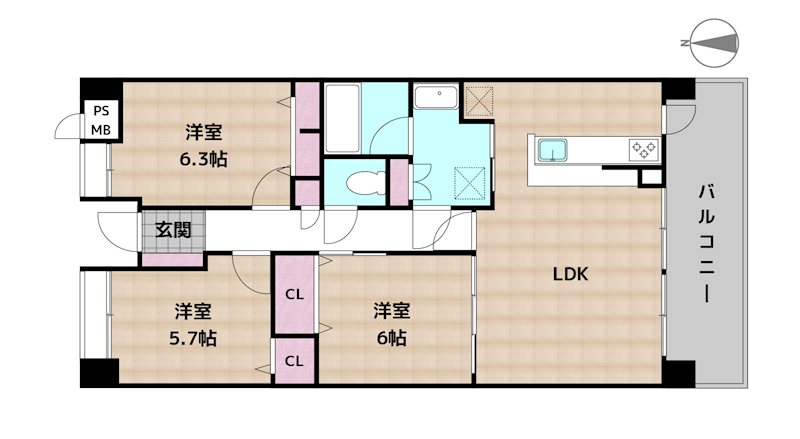間取図・土地図