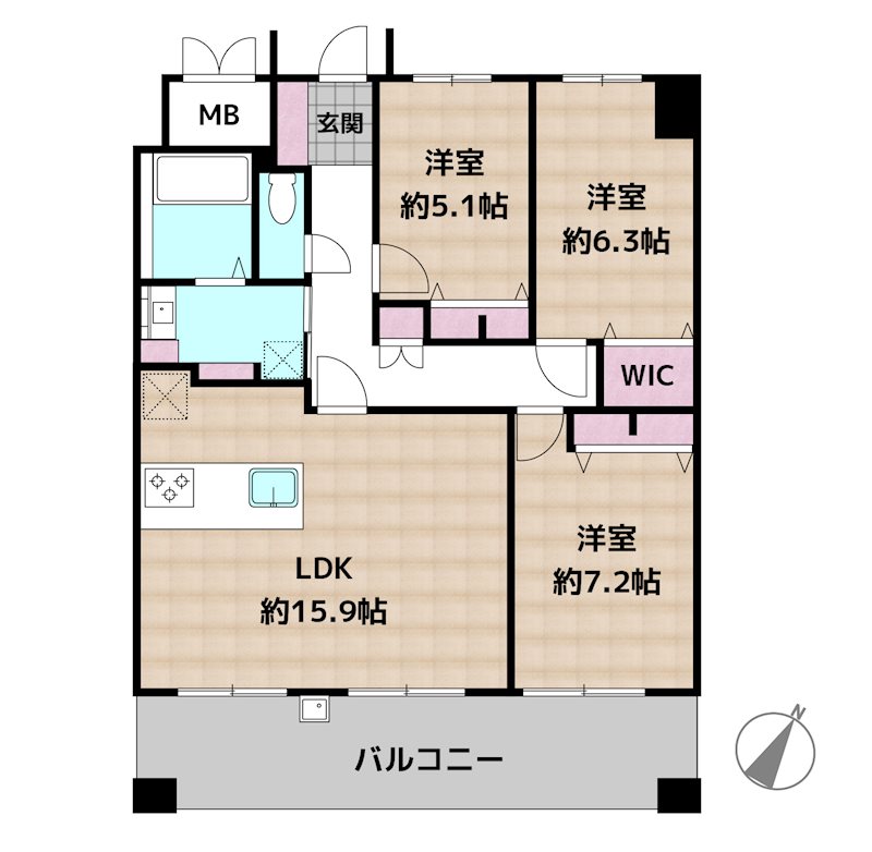 ダイアパレス千代田橋の図面