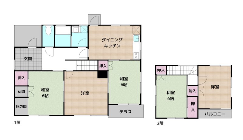 間取図・土地図