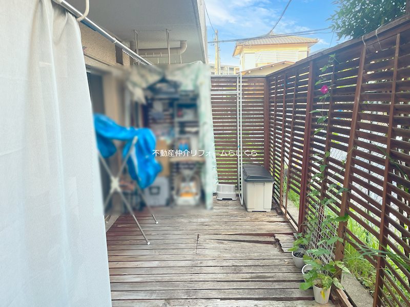 現地写真（庭）
